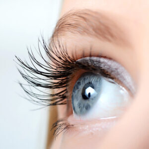 blue eye up close